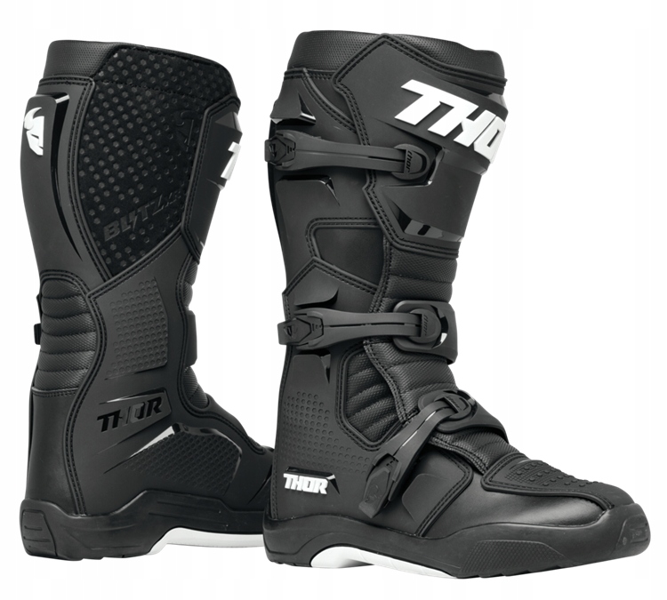 Thor Boot Blitz Xr Black/white pánske cross enduro off-roadové topánky 10 44,5