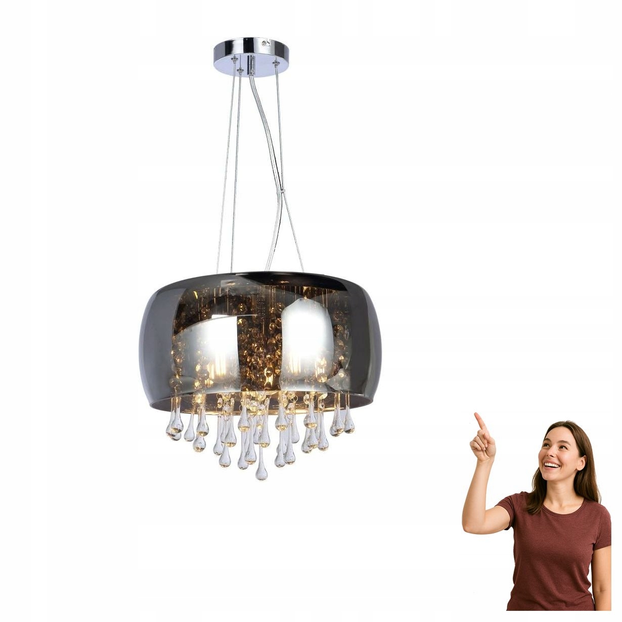 Závesná lampa Kalla 15809H Globo