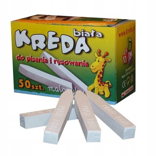 

Kreda Biała Kwadratowa B1 50szt.MAR-BOR