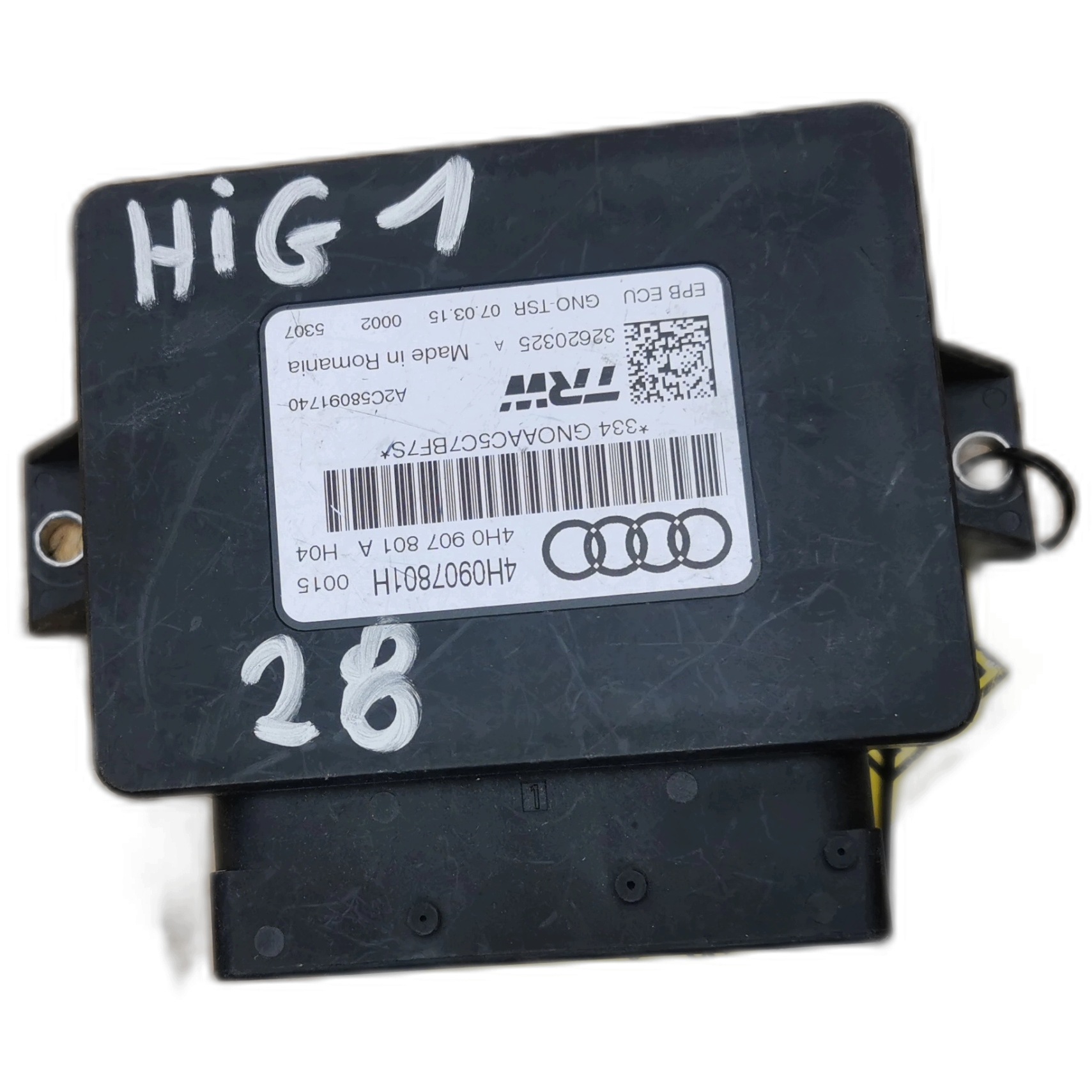 AUDI A6 A7 4H0 module control unit brakes 4H0907801H