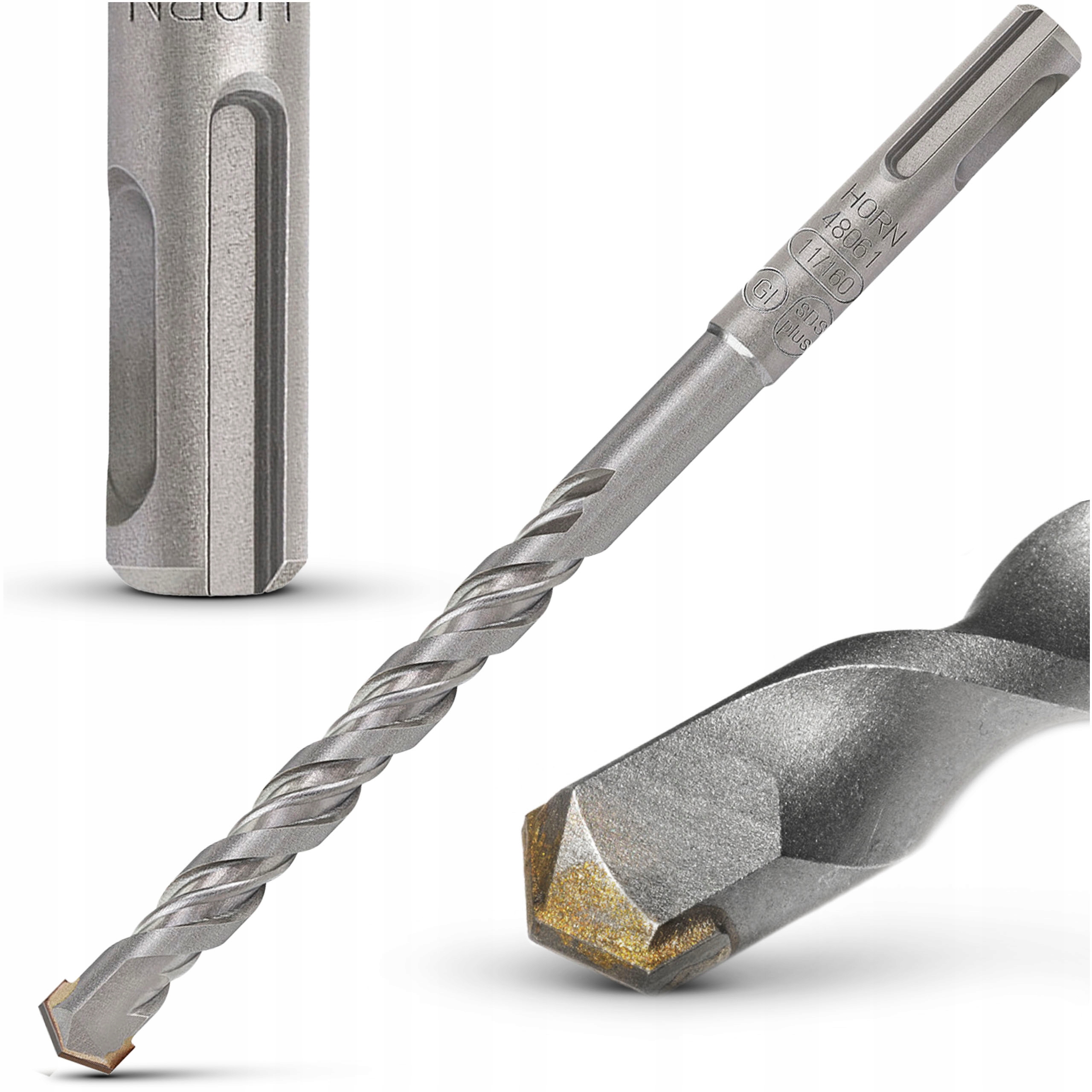 

Wiertło Do Betonu Fi 11mm Sds Plus Widia 11X160 mm