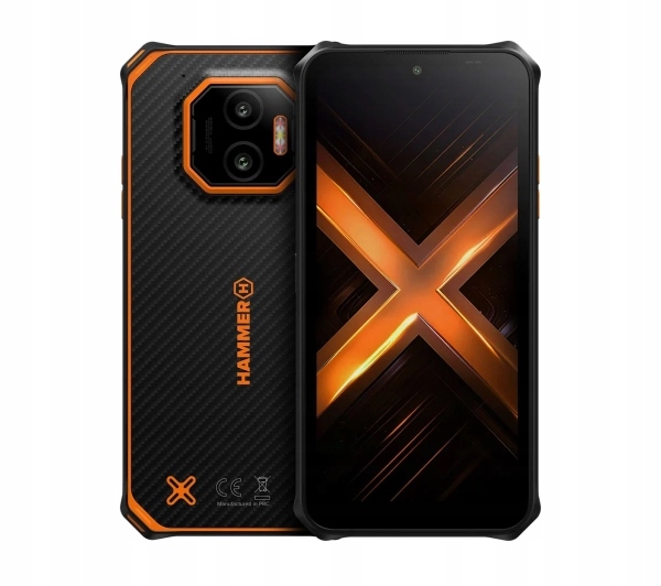 Smartfon Hammer Energy X2 5G 6/128GB 6,1'' 50Mpix MIL-STD-810H Nfc Czarny