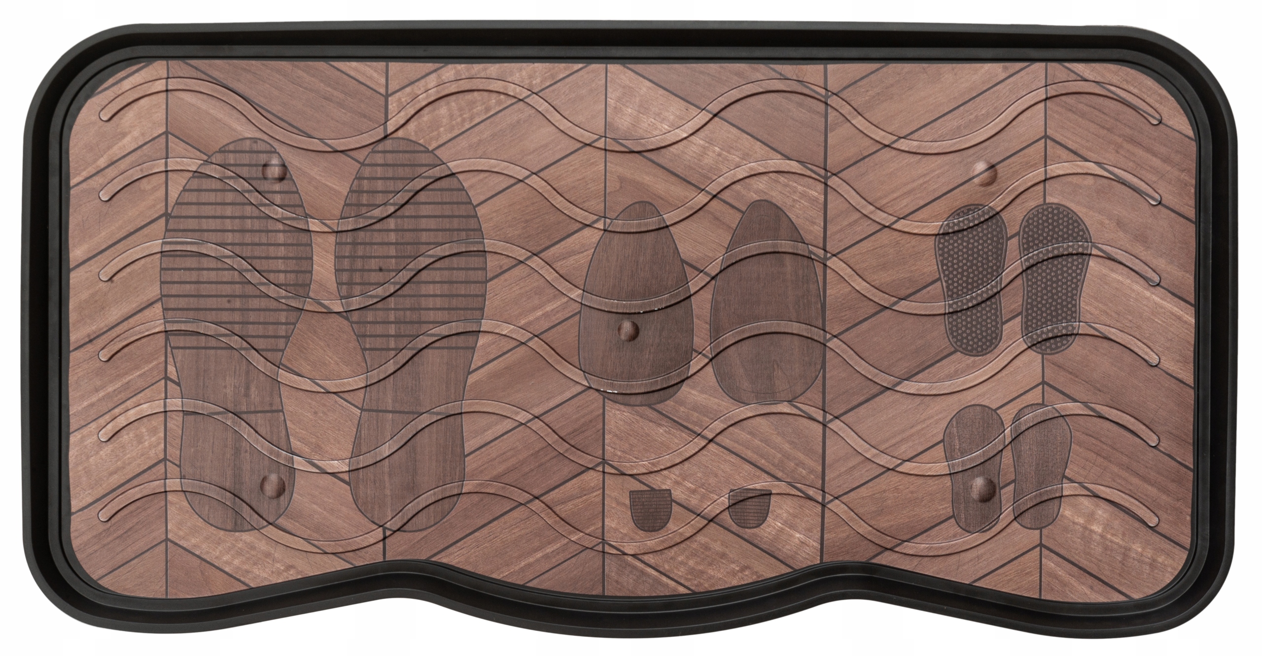 

Ociekacz Na Buty Podkładka 38x75 CM Brązowy