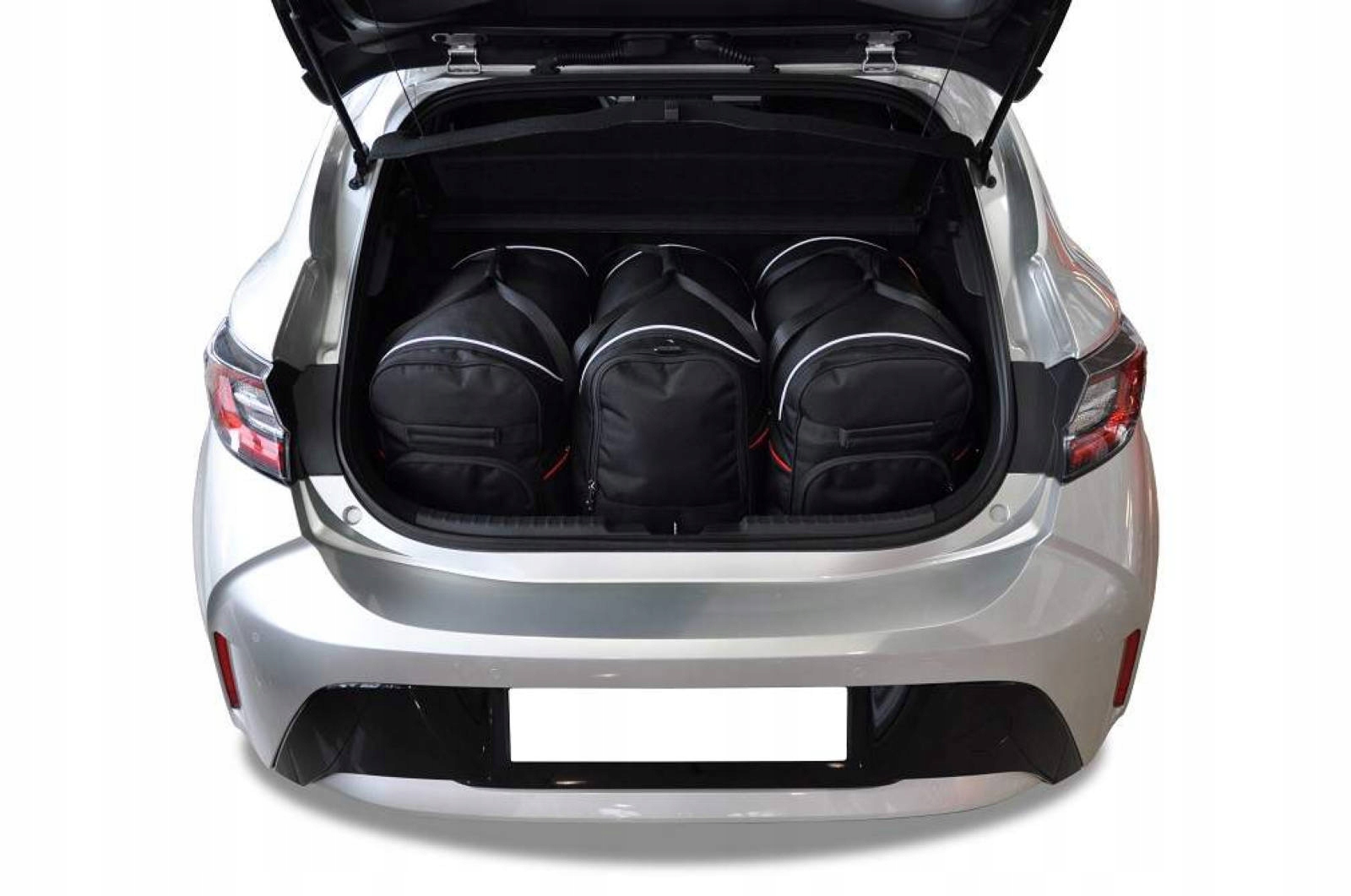 J&j Automotive Sada 3ks cestovných tašiek Sport pre Toyota Corolla Hatchba