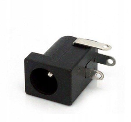 

Gniazdo zasilające DC 2,1/5,5mm-do zalutowania