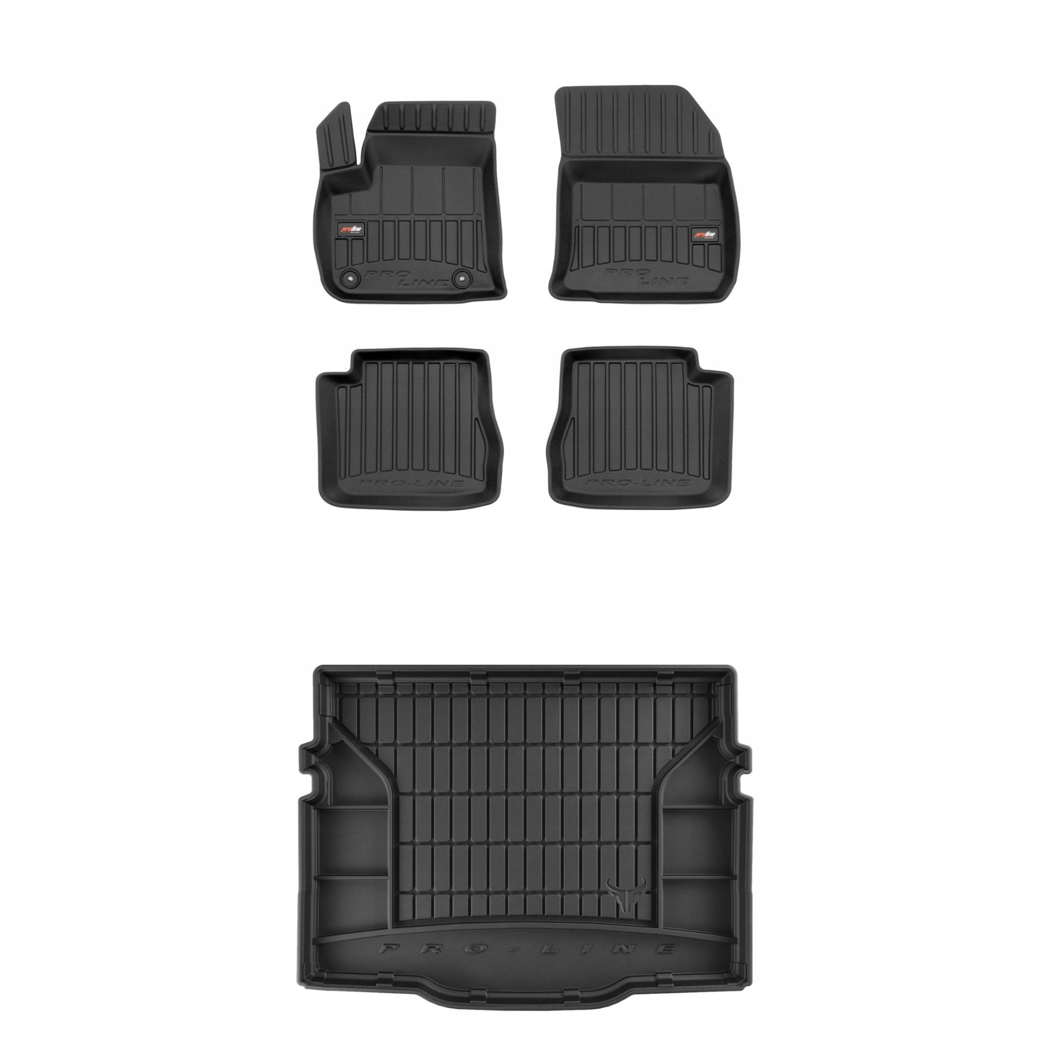 Sada gumových koberců a rohoží pro Citroën e-C4 od roku 2020