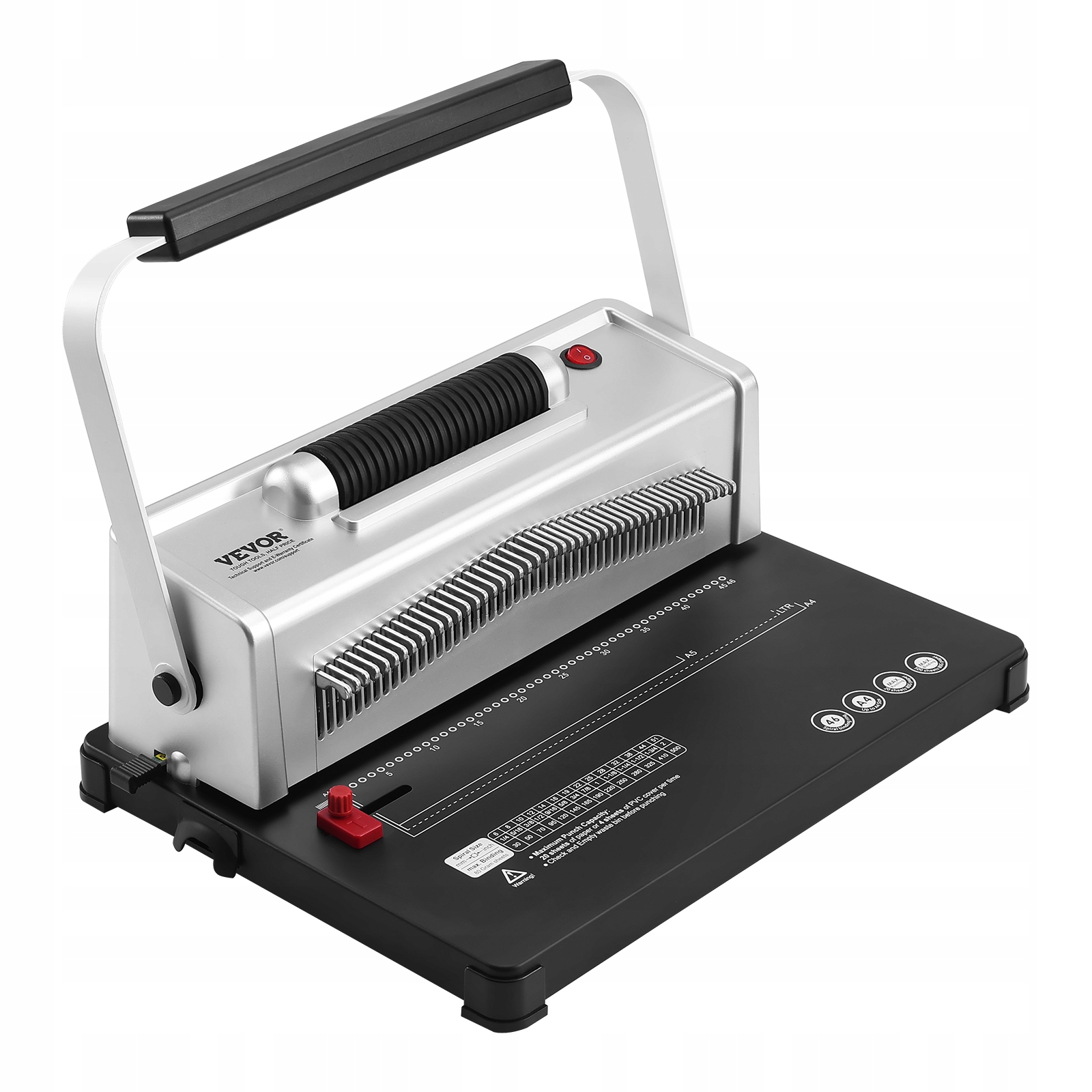 Bindownica Spiralna 46 Dziurek Segregator Dziurkowany 500 Arkuszy 100 Szt. EAN (GTIN) 0197988195641