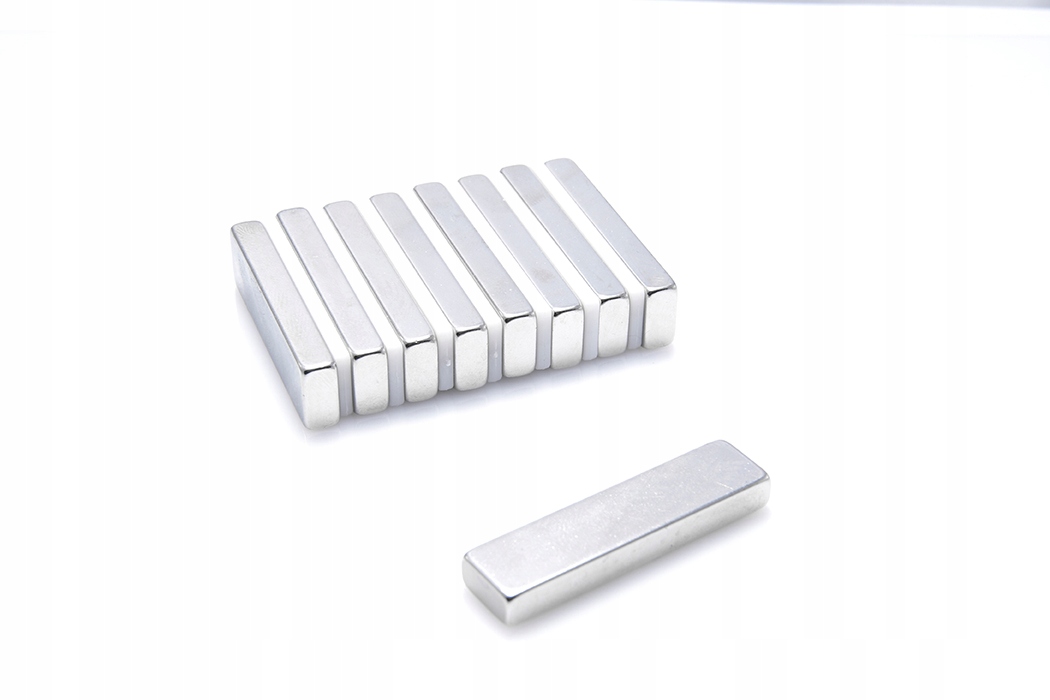 Neodymový Magnet Mpł 40x10x5 N38 sada 20 kusů