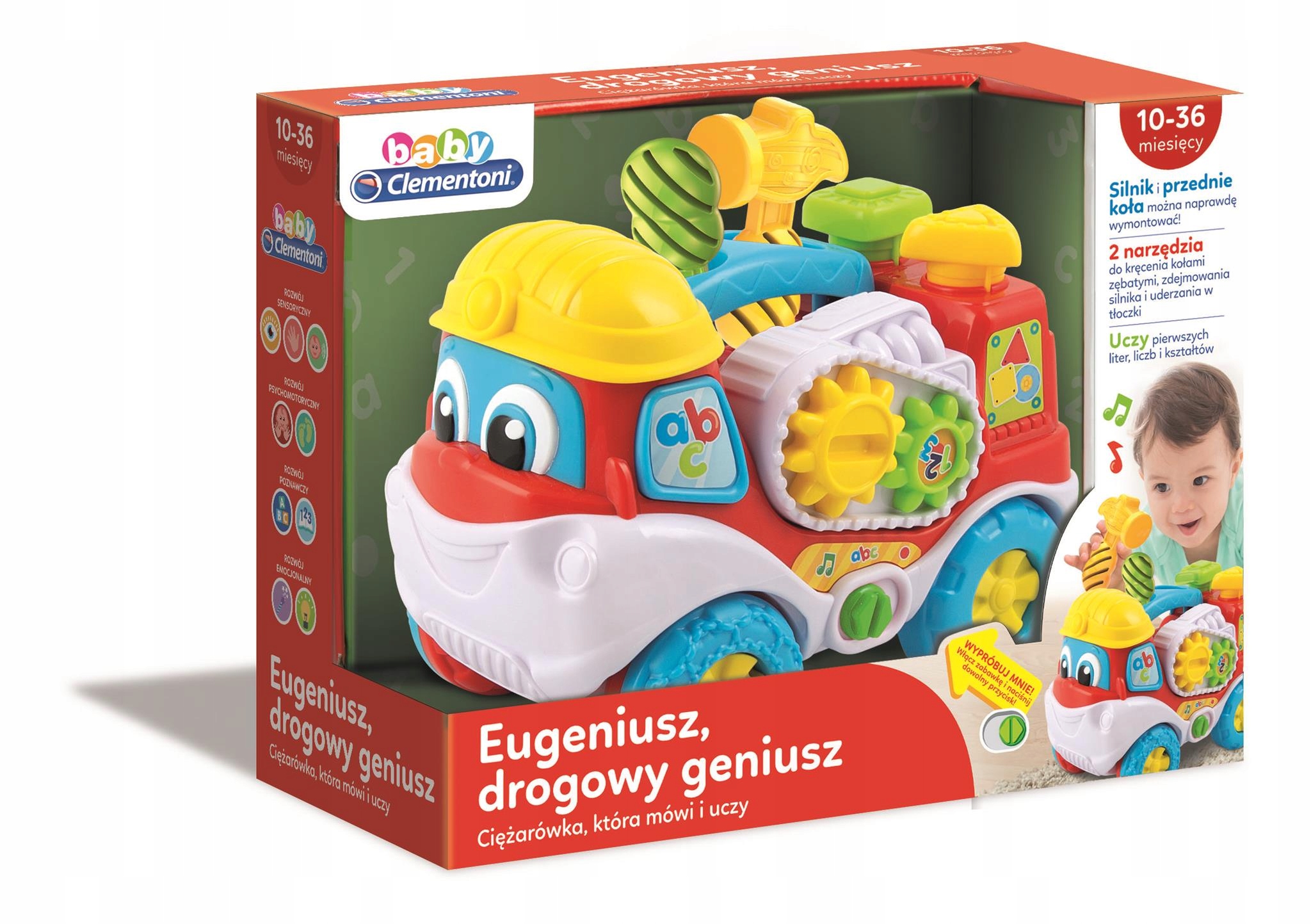 

Clementoni Baby Eugeniusz drogowy Geniusz