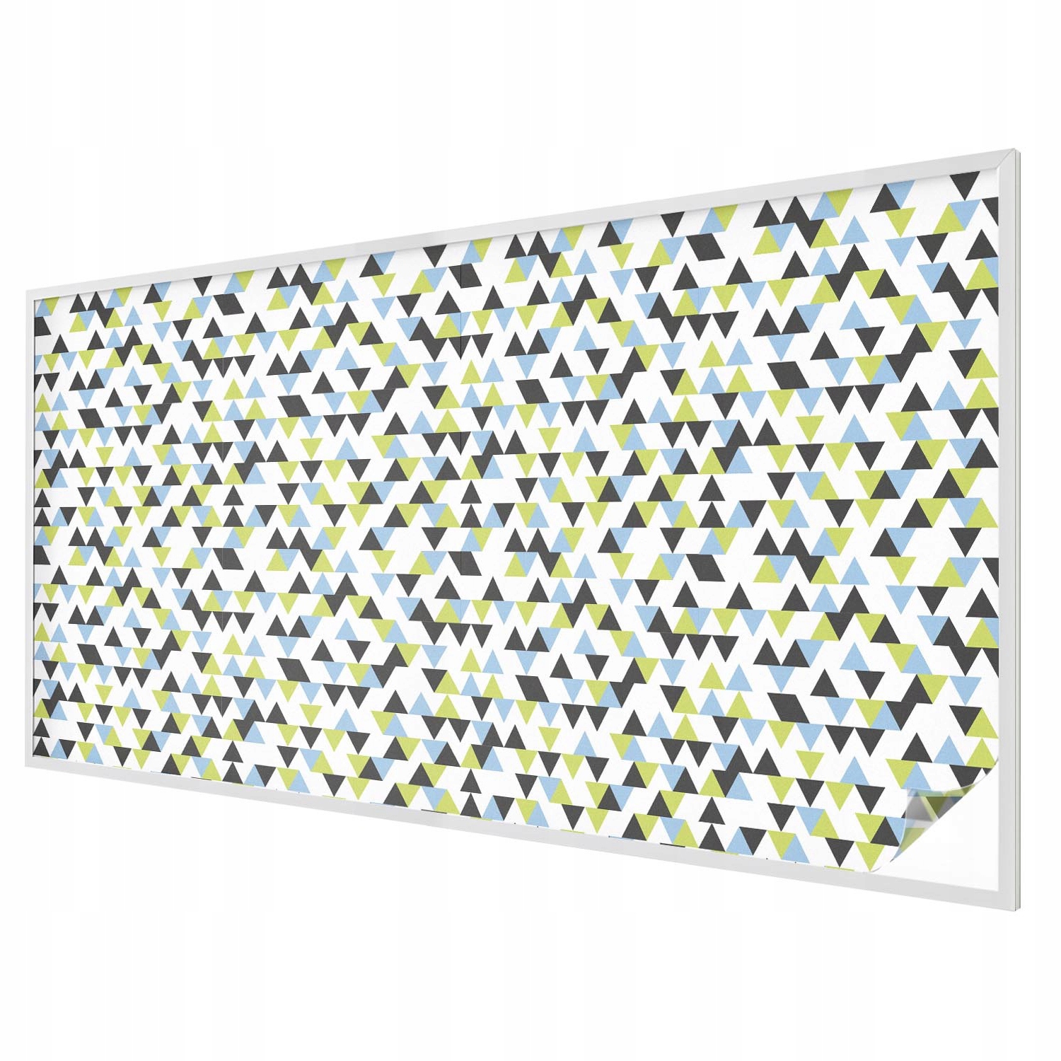 Samolepicí Fólie na sklo Dekorativní okno Geometrické trojúhelníky 200x100