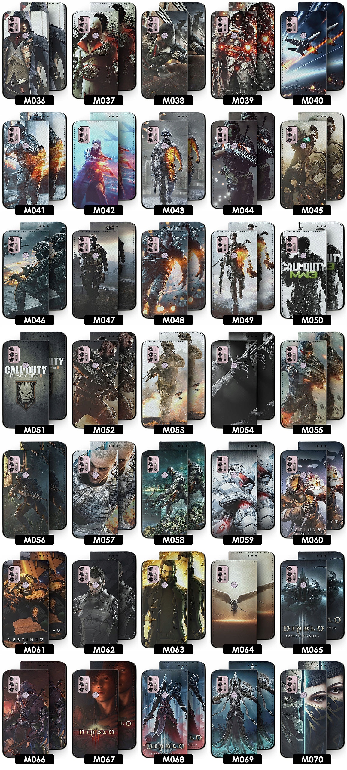 ETUI Z KLAPKĄ CASE POKROWIEC PORTFEL DO MOTOROLA MOTO G10 G30 WZORY Marka Inna