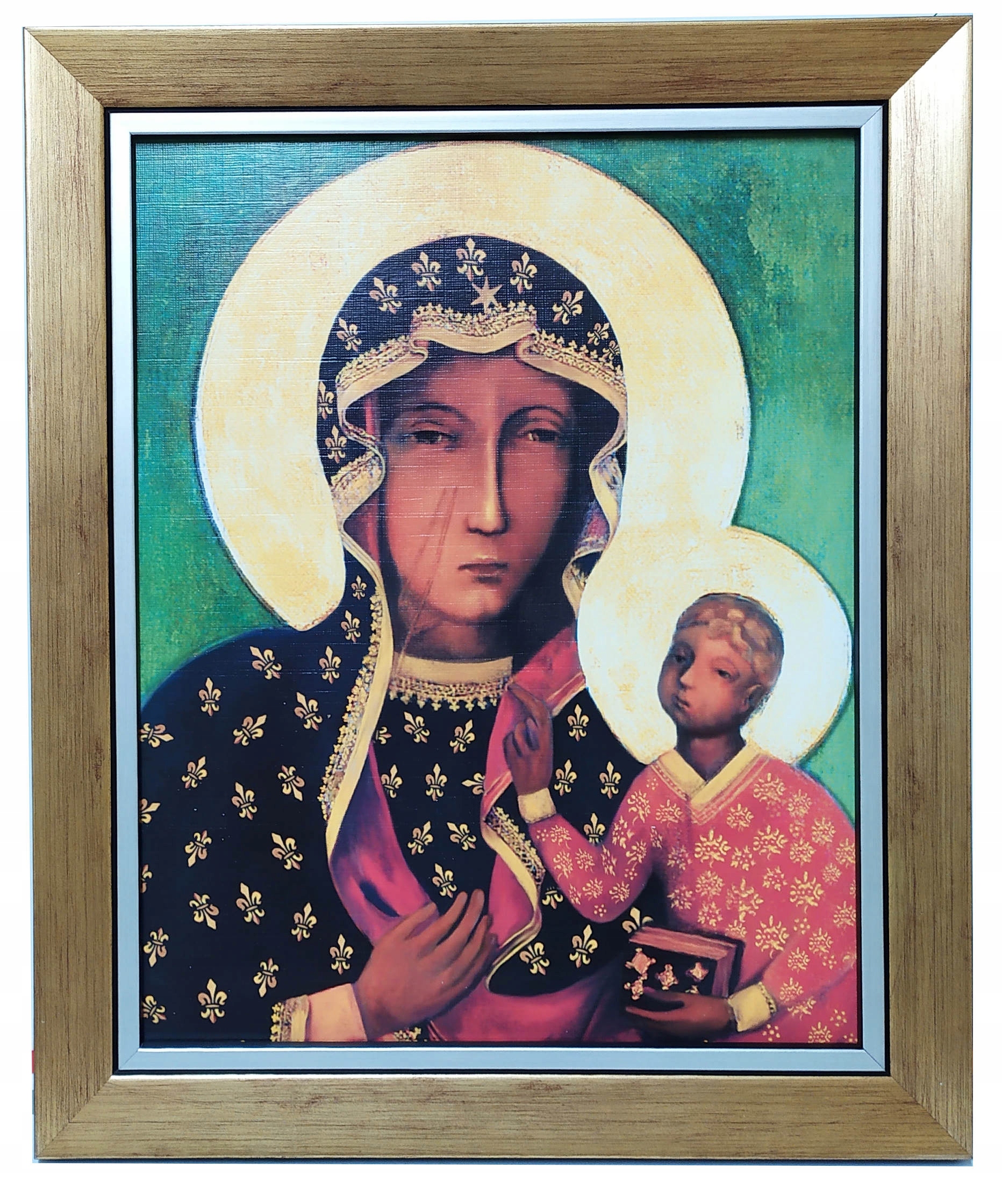 

Święty Obraz 25x30 Matki Boskiej Częstochowskiej