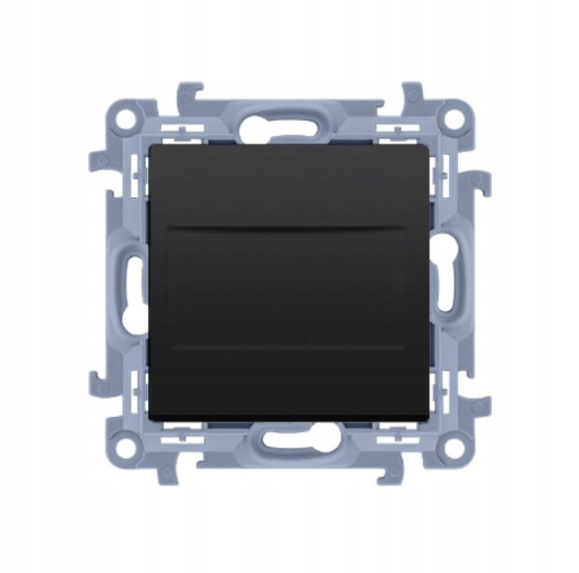 SIMON 10 ZAŚLEPKA RAMKI CZARNY MAT CPS.01/49