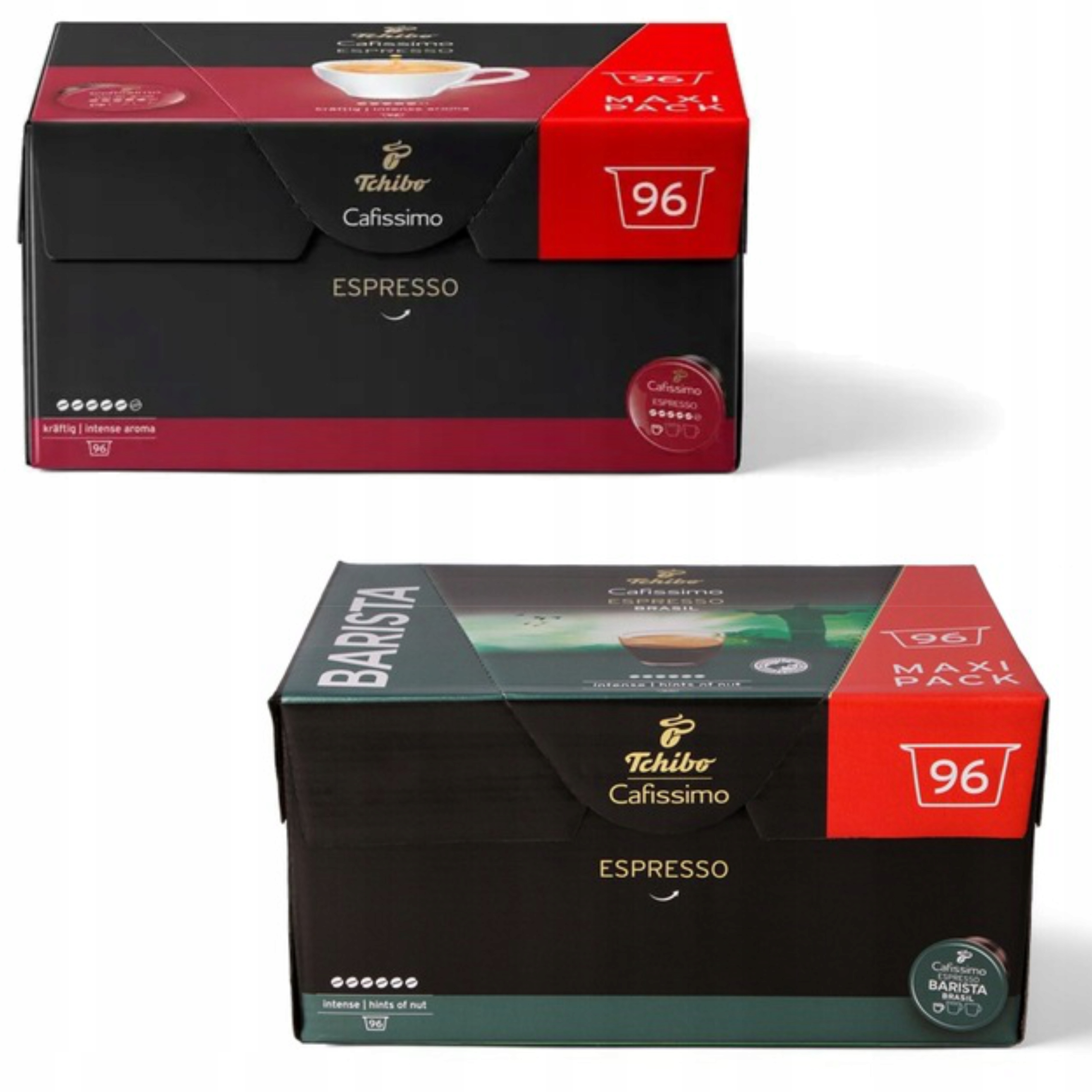 Levně Tchibo Cafissimo Espresso Intense 96 kapslí/ Brasil Arabika 96 kapslí