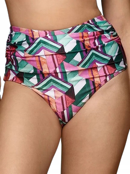 Dalia Koupací kalhotky XL Madera Maxi Nařasené