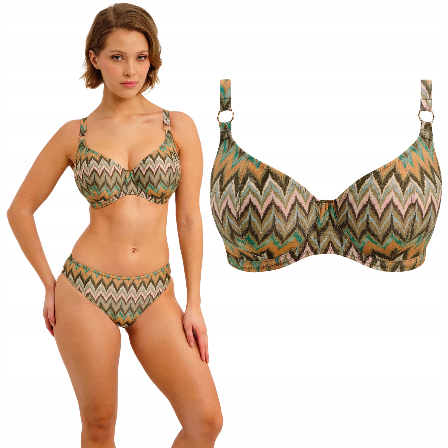 Freya Swim Arizona měkká plavková podprsenka plunge Vista 75F 34E