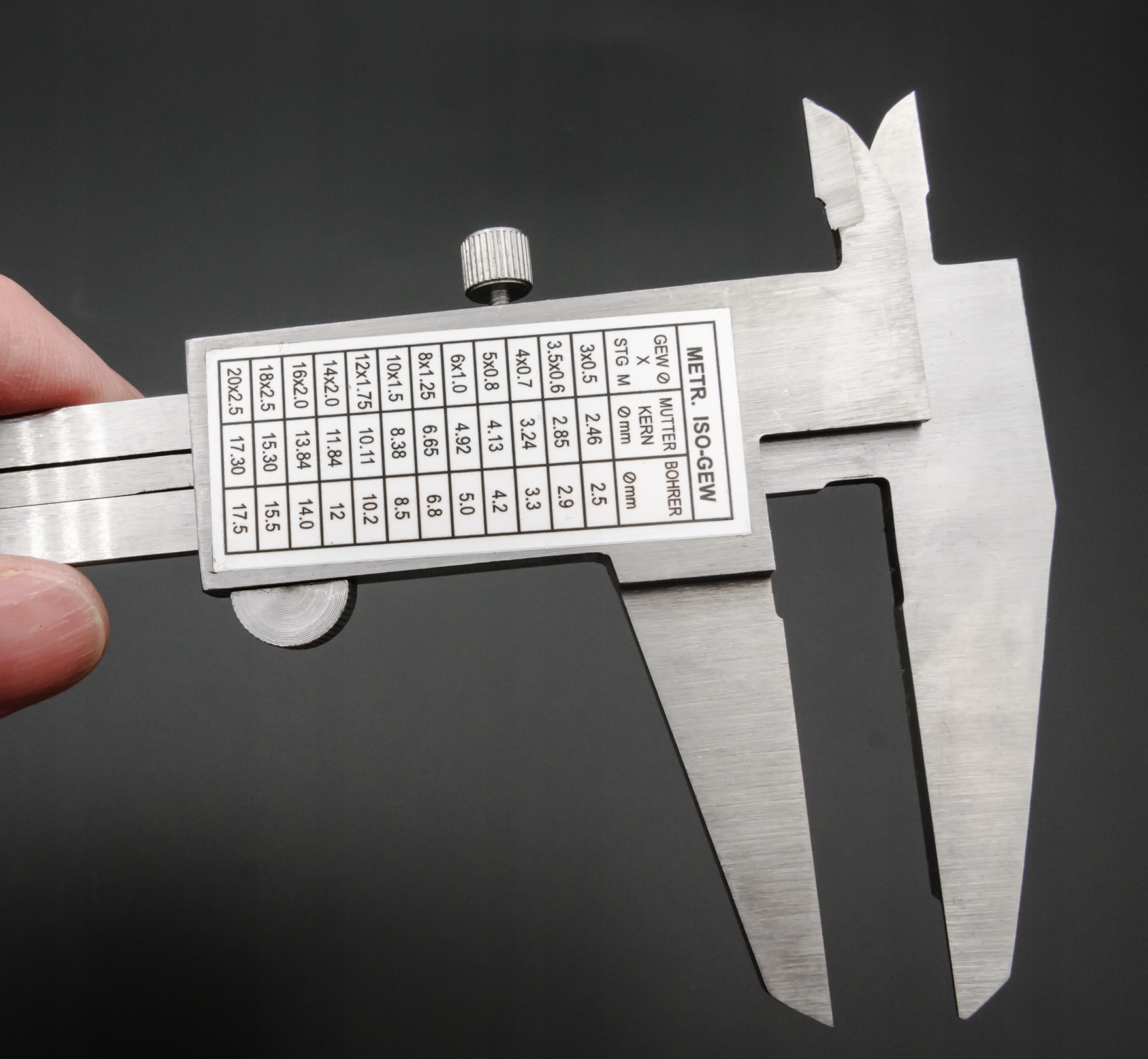 Suwmiarka analogowa Limit 200mm 2670-0609 0,05 mm Rodzaj analogowa