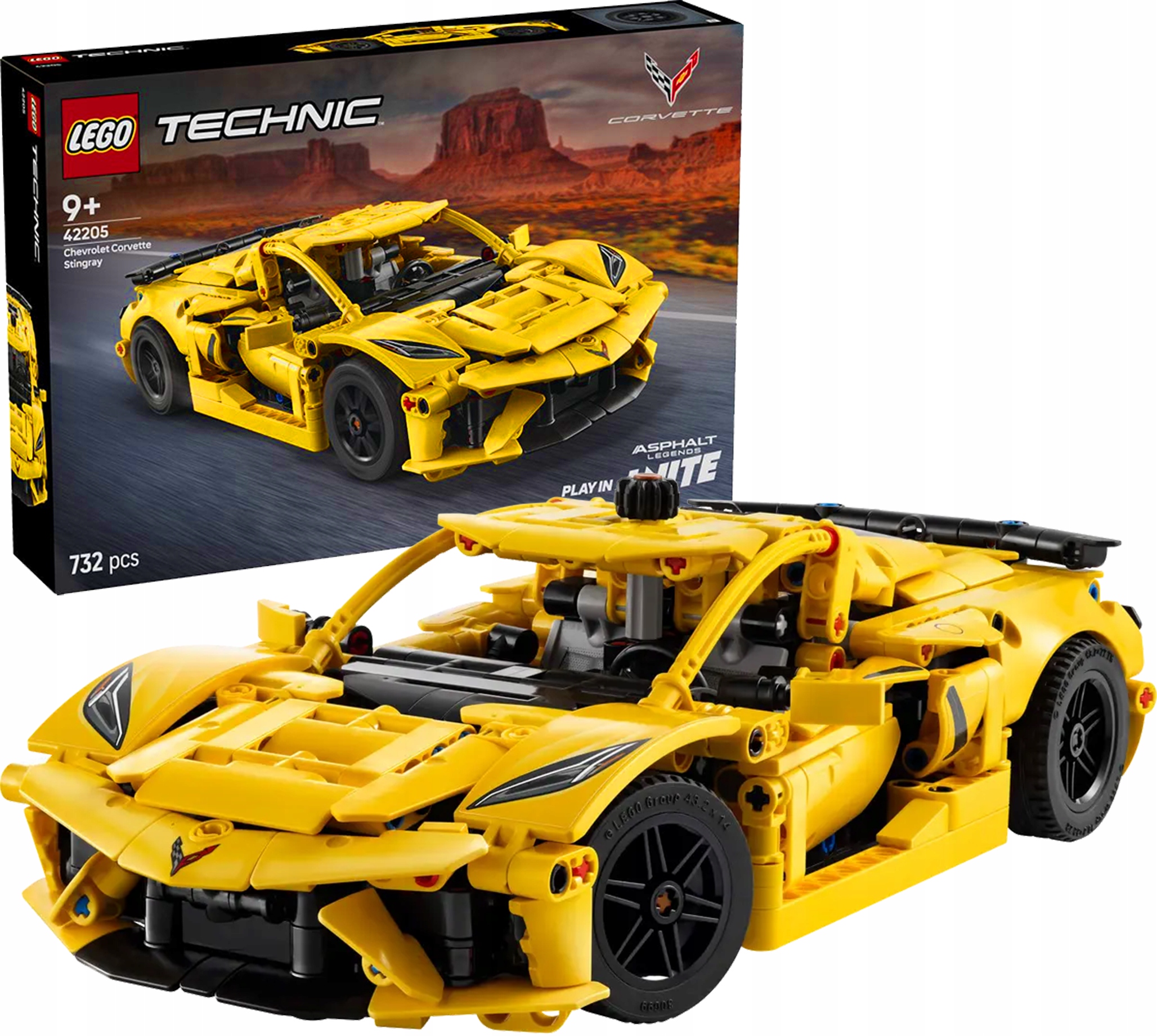 Lego Technic – Chevrolet Corvette Stingray – 42205