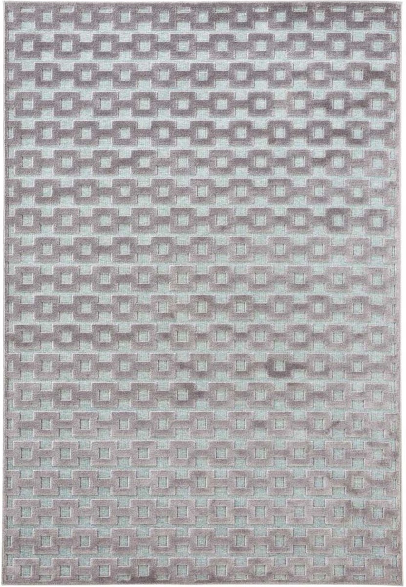 Moderný vlnený koberec, 3D, lisovaný, 80 x 125 cm