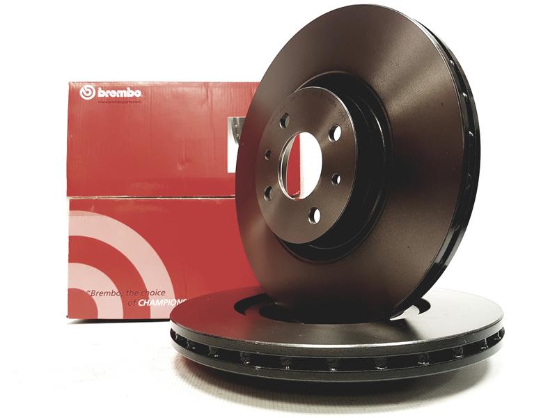 ГАЛЬМІВНІ ДИСКИ BREMBO ПЕРЕДНІ 09.4939.11