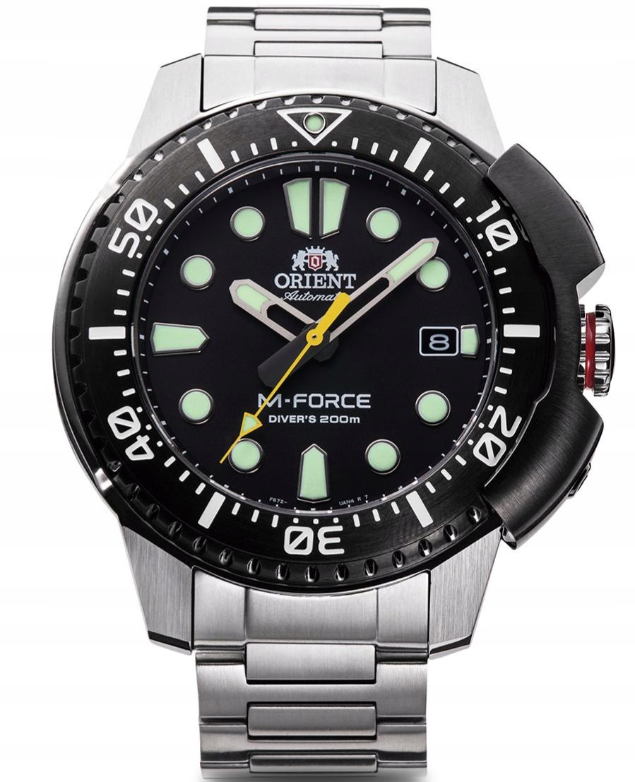 Nové Originální Pánské Hodinky Orient RA-AC0L01B00B Automatic M-force Diver