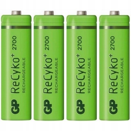 

Gp ReCyko+ 2700 Series 2600mAh R6/AA 4 szt.