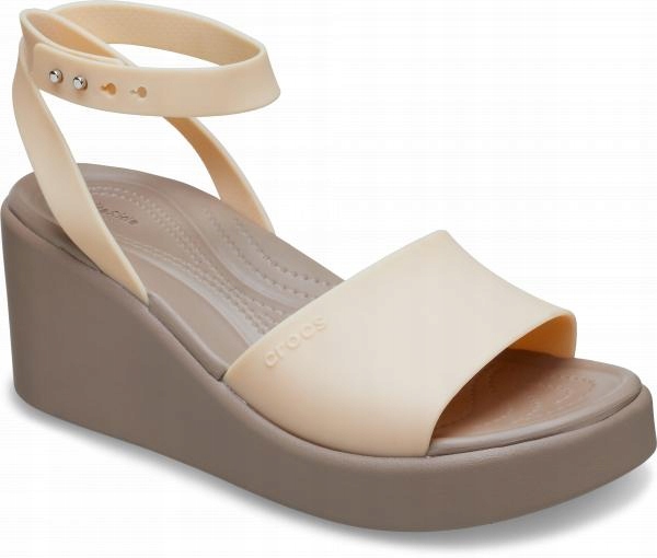Dámské sandály Koturn Crocs Brooklyn Ankle Strap 209406 Wedge 37-38