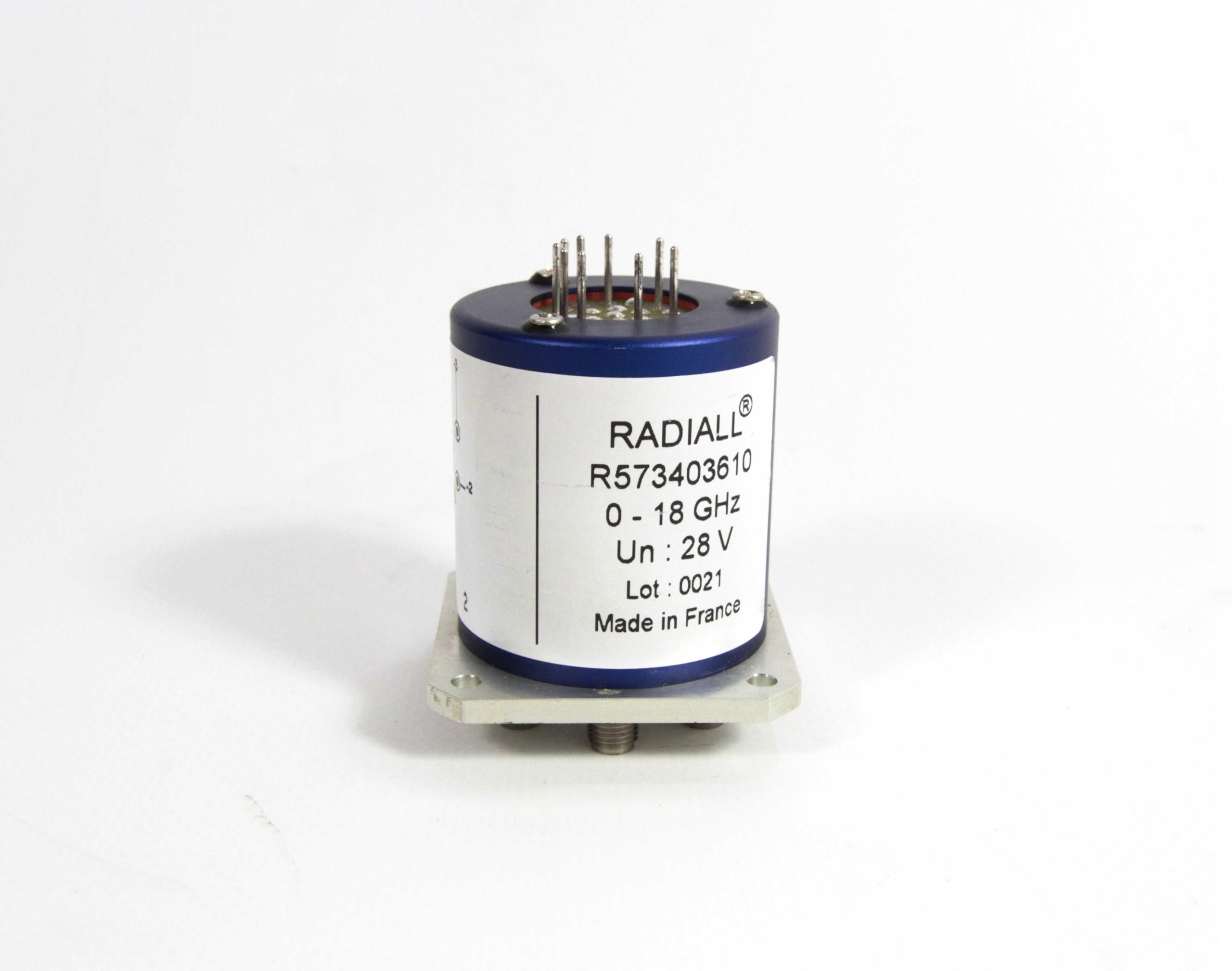 PRZEKAŹNIK RADIALL 0-18GHz 240W 6xSMA