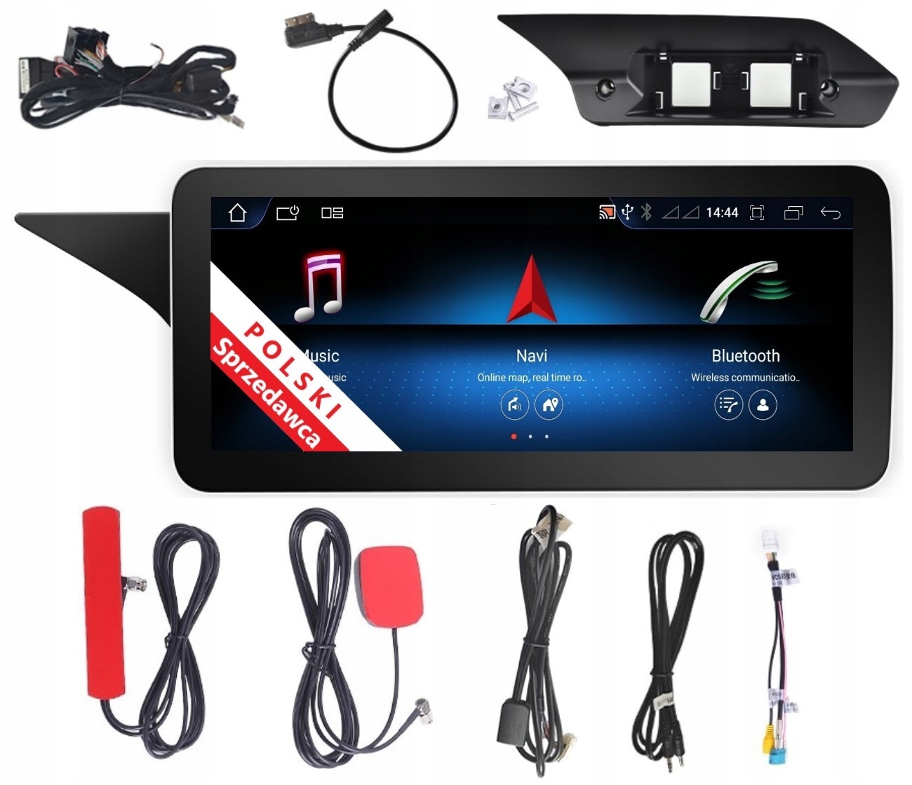 Navigácia Monitor Android Mercedes-benz E W212 Ntg 4.5 4/64 Gb Carplay Lte