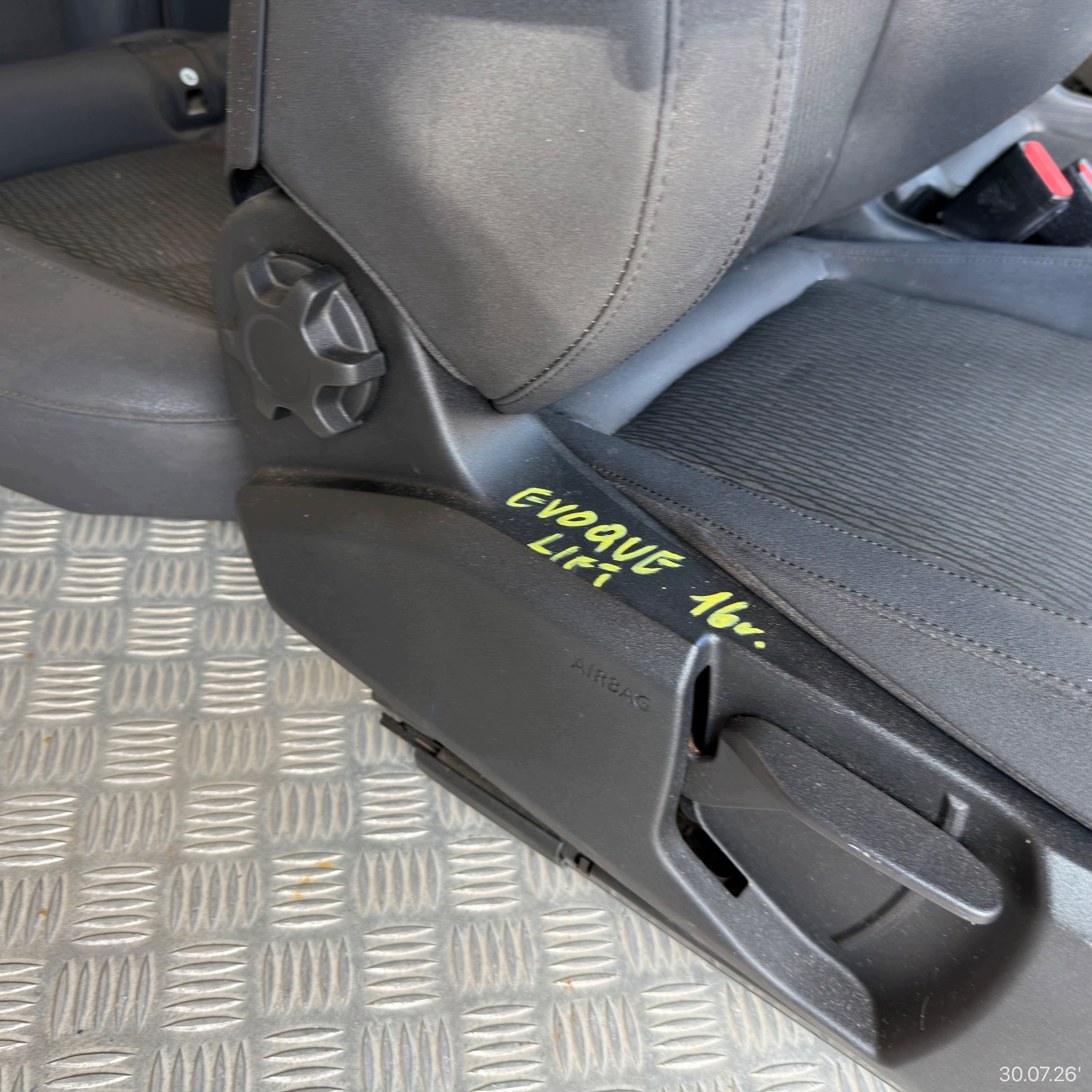 Siège KOMPLET LAND ROVER RANGE ROVER EVOQUE LIFT 2016 ROK