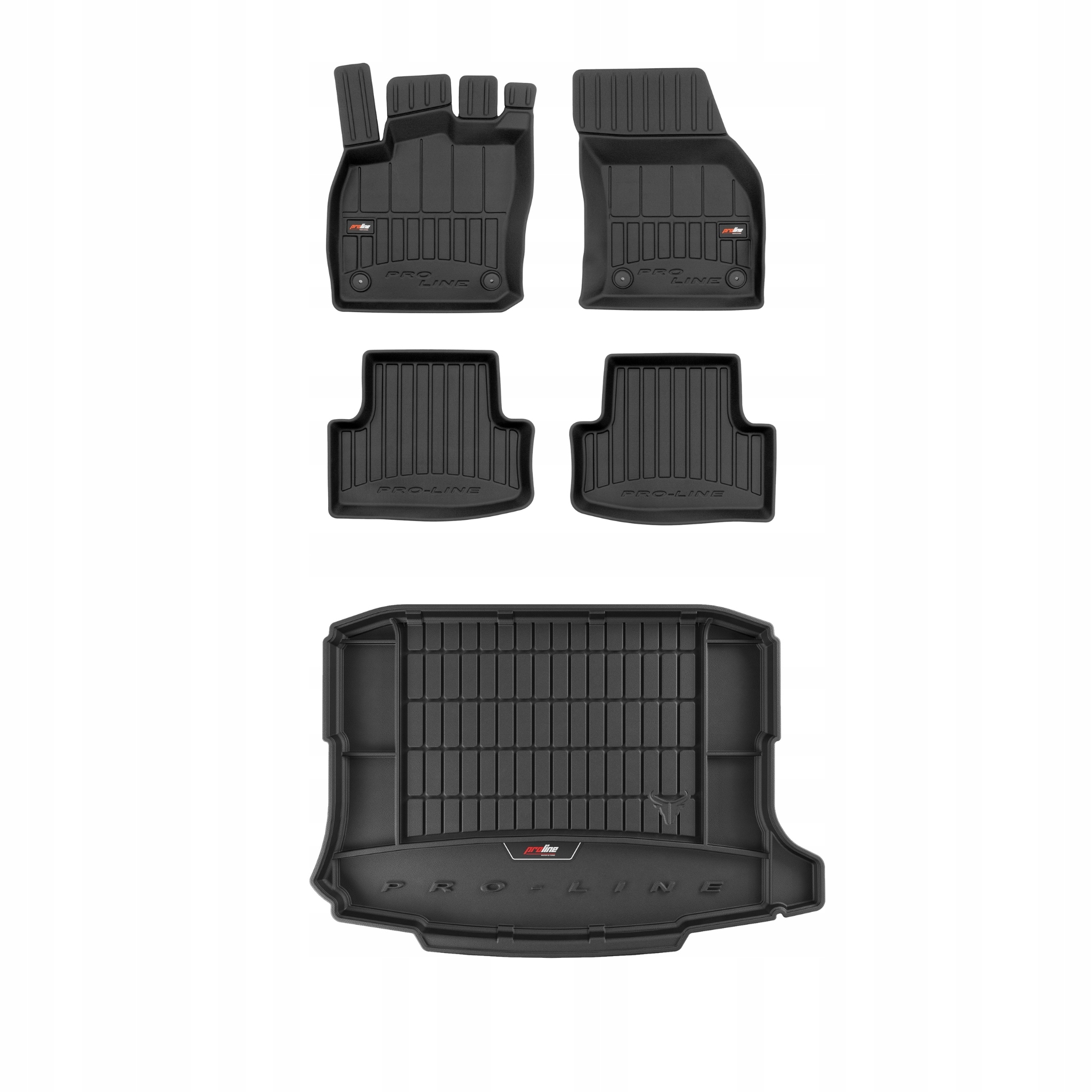 Frogum 3D Sada gumových koberců a rohože s logem pro Seat Ateca 2016-