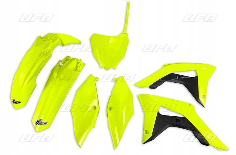 Plastová sada Ufo Neon Yellow Honda CRF450R/RX HOKIT119@DFLU