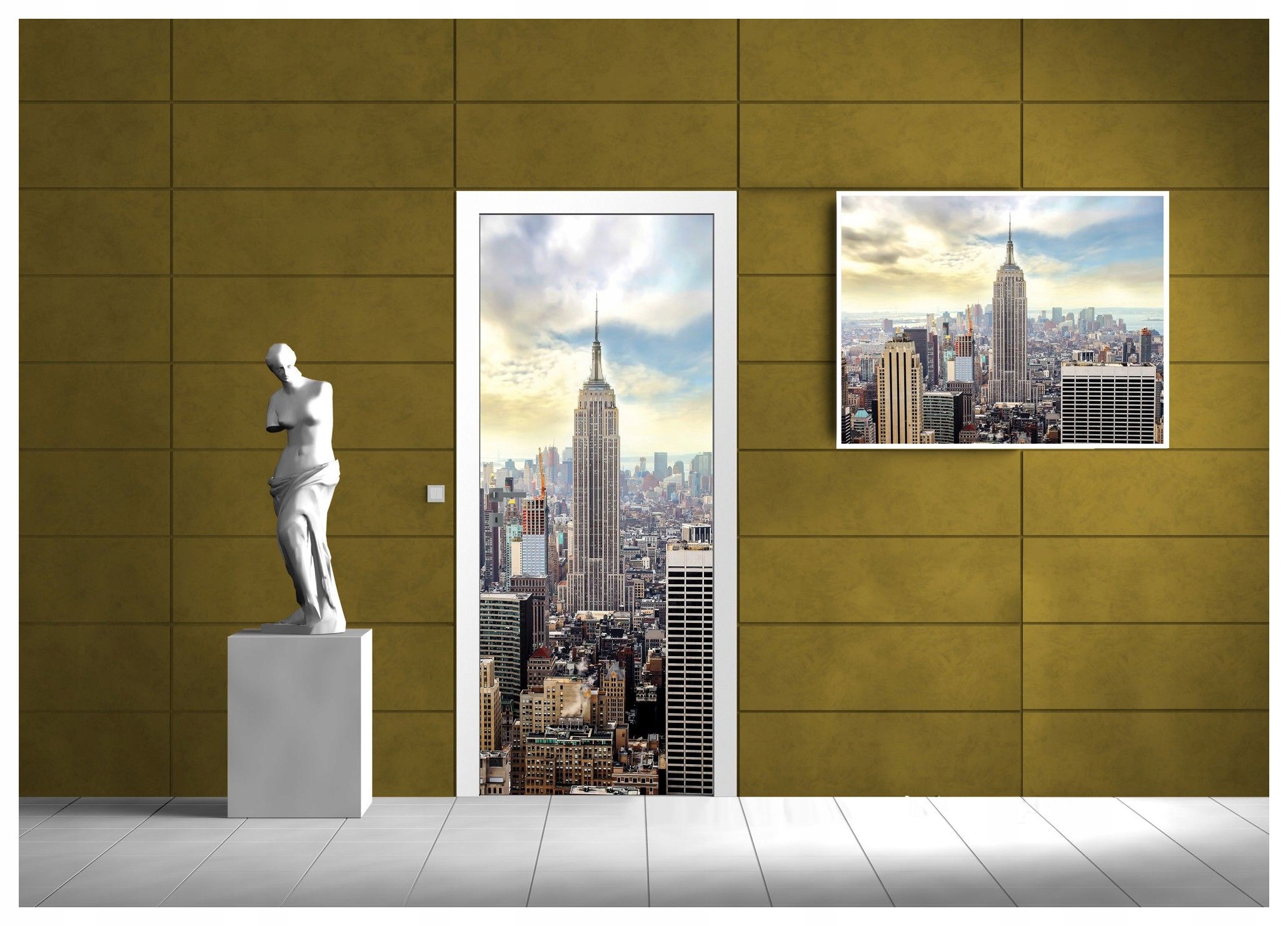 Samolepka Fototapeta Empire State Building New York panorama 91x211