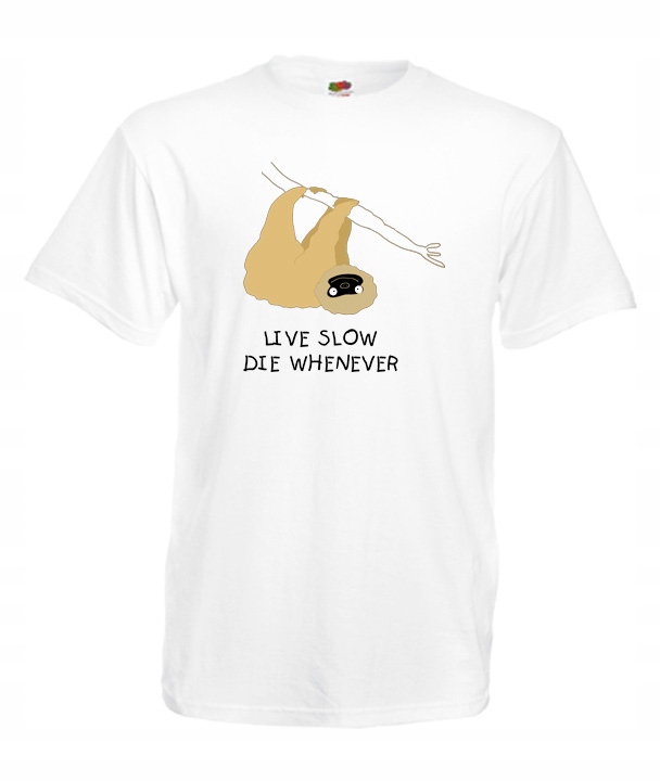 

M Koszulka Męska Leniwiec Lemur Prezes Lenistwa