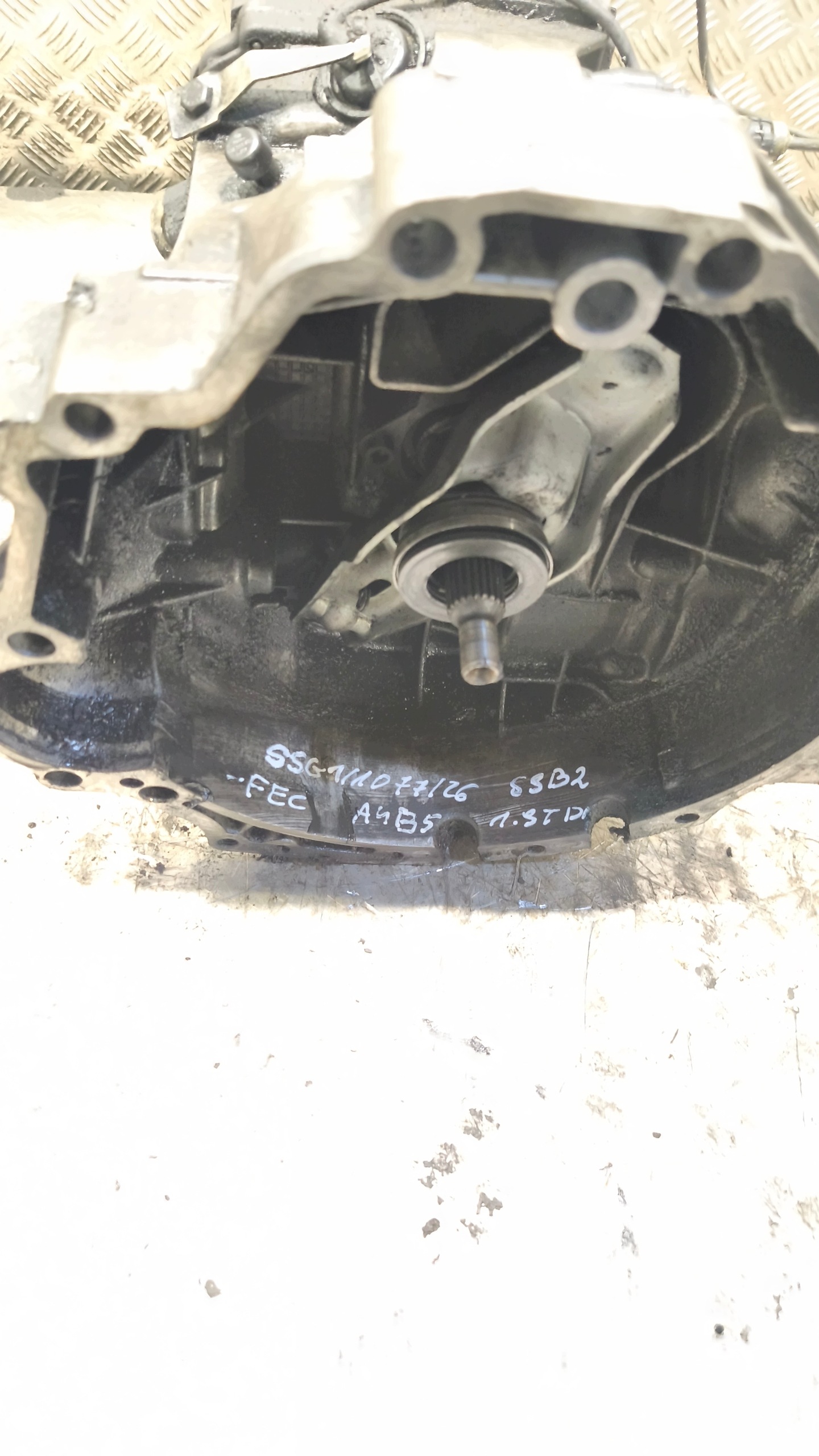gearbox, AUDI A4 B5 1.9TDI FEC
