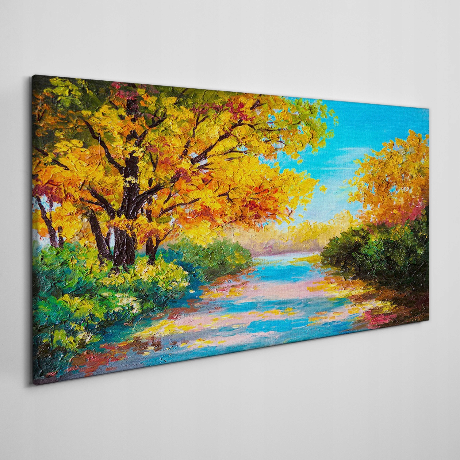 

Obraz płótno Drzewa ścieżka jesień natura 120x60
