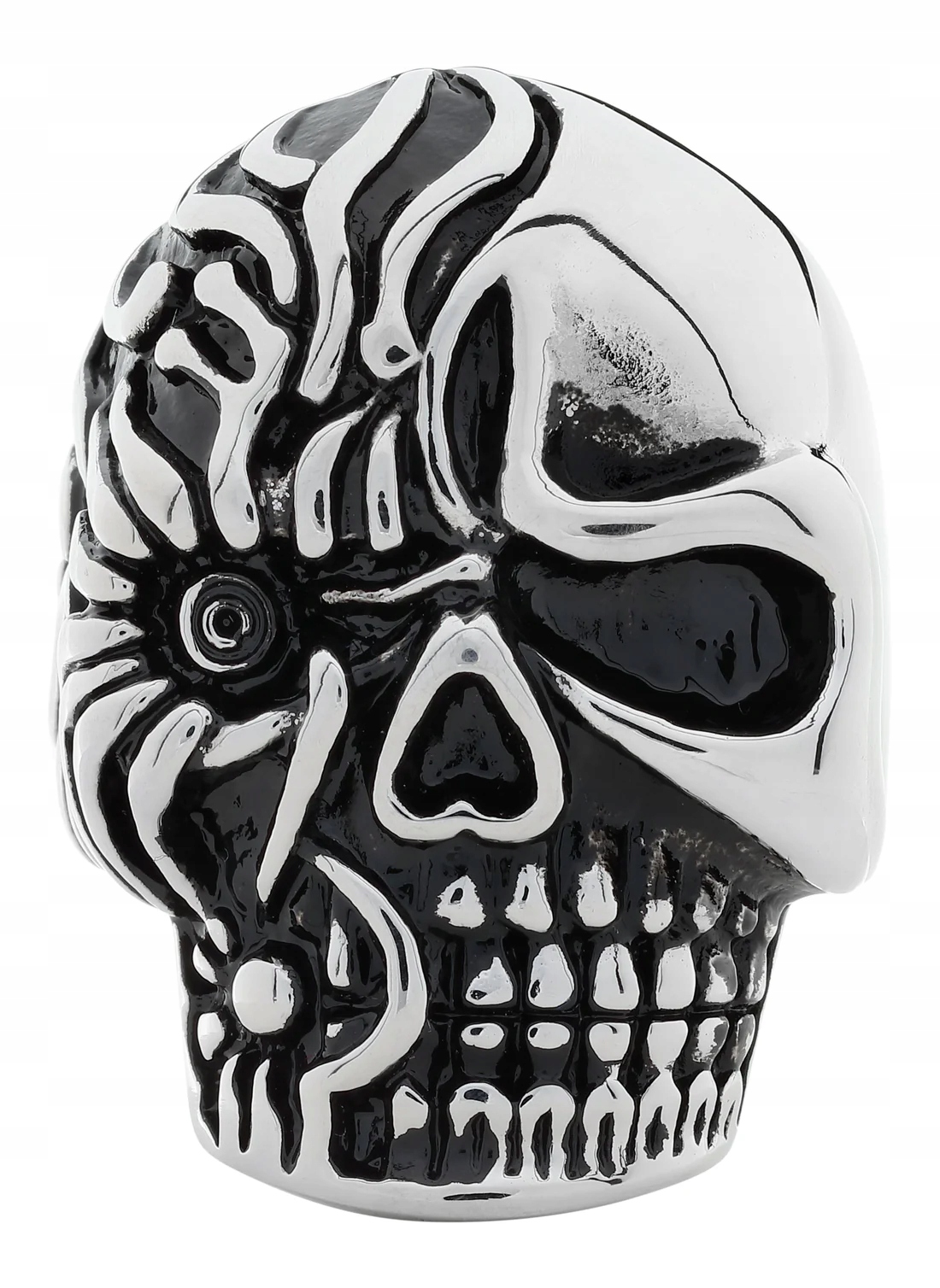 Prstýnek Zippo Skull Flames velikost 62 19,6 mm