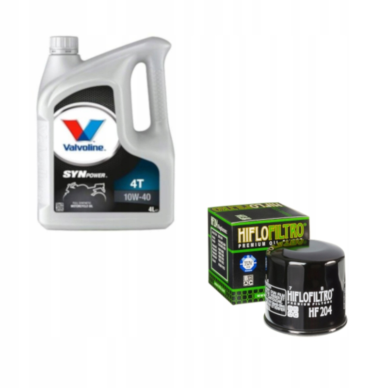 

Olej Synpower 4T 10W40 4l + Filtr Oleju HF204