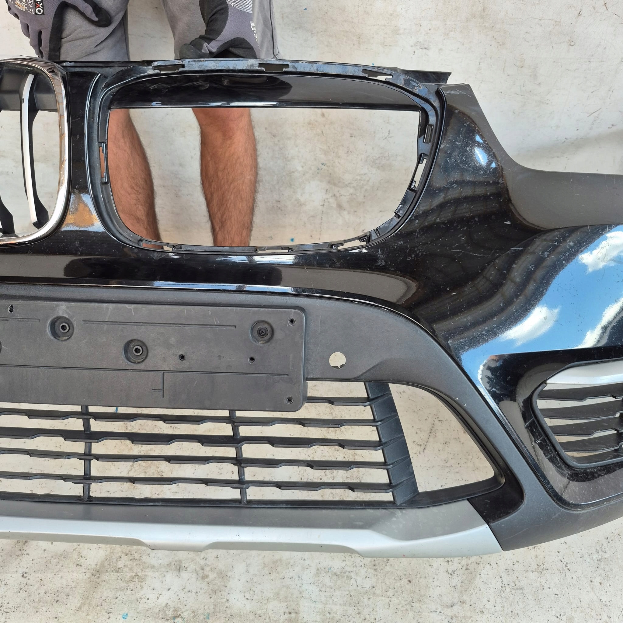 BMW X1 F48 15-19 bumper front front 6XPDC 7354815