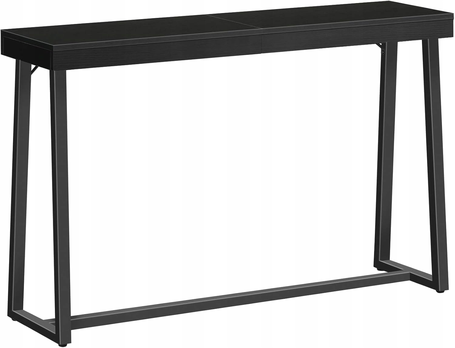 Konzole Mahancris obdélníková 120 x 30 x 80 cm černá