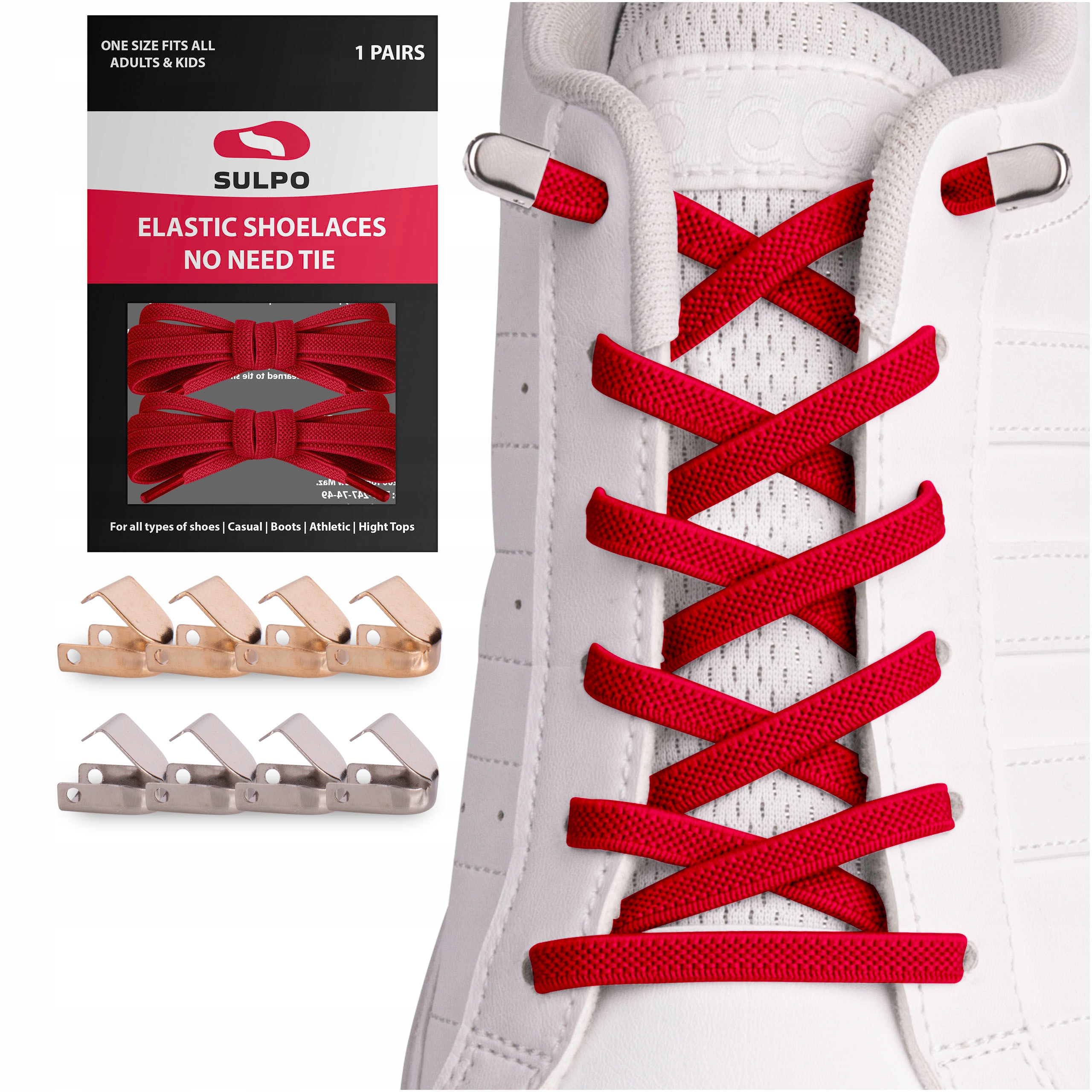 

Sznurowadła elastyczne do butów bez wiązania