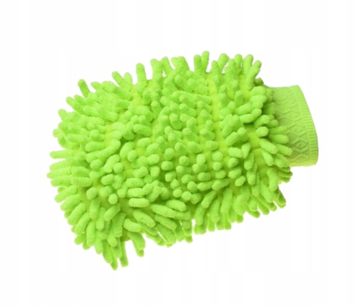 Rękawica Do Mycia Motocykli Zielona Fluo