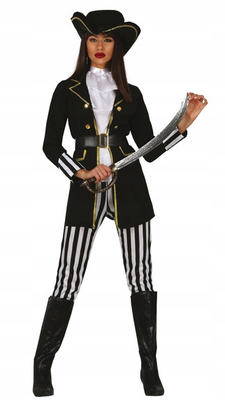 Kostým Pirátka Loupežnice Pirátky Piráti M