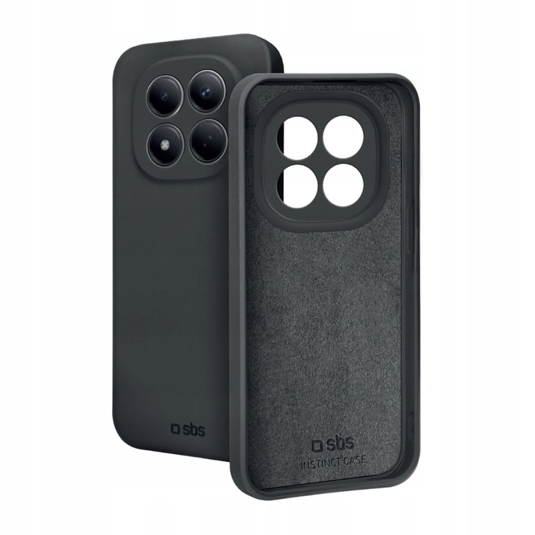 Etui Sbs Instinct na Xiaomi Redmi Note 15 Pro 4G czarne