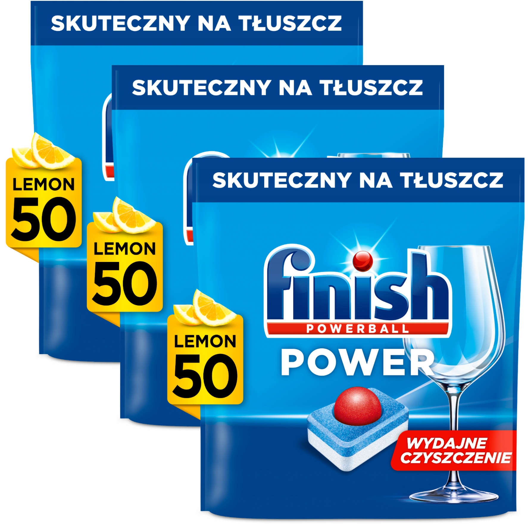Levně Finish Sada Power tablety do myčky Vůně Lemon Citron 150 Kusů