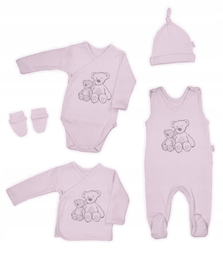 

Wyprawka Niemowlęca Różowa 48/52