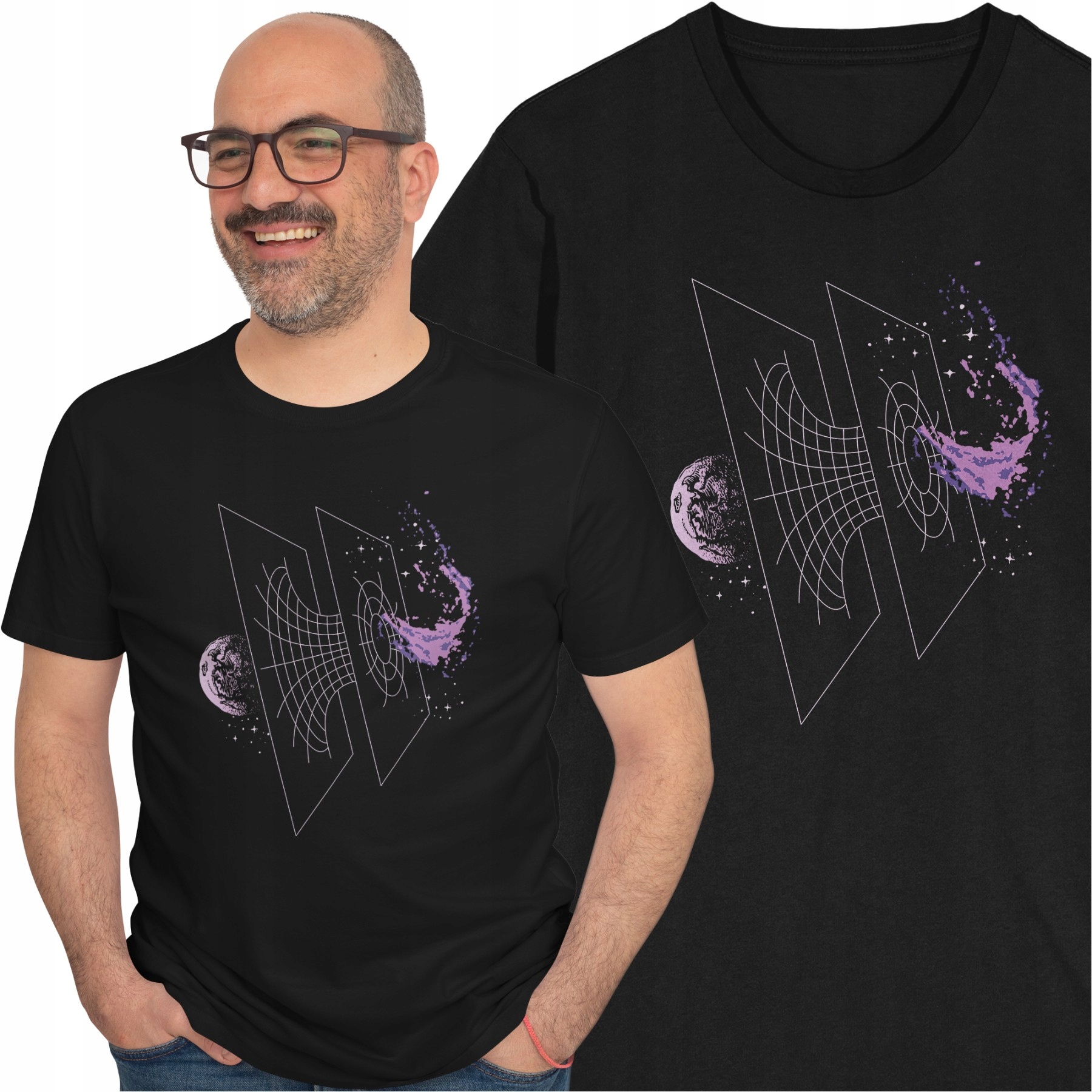 

Czarna Dziura Koszulka Planeta Kosmos Fizyka