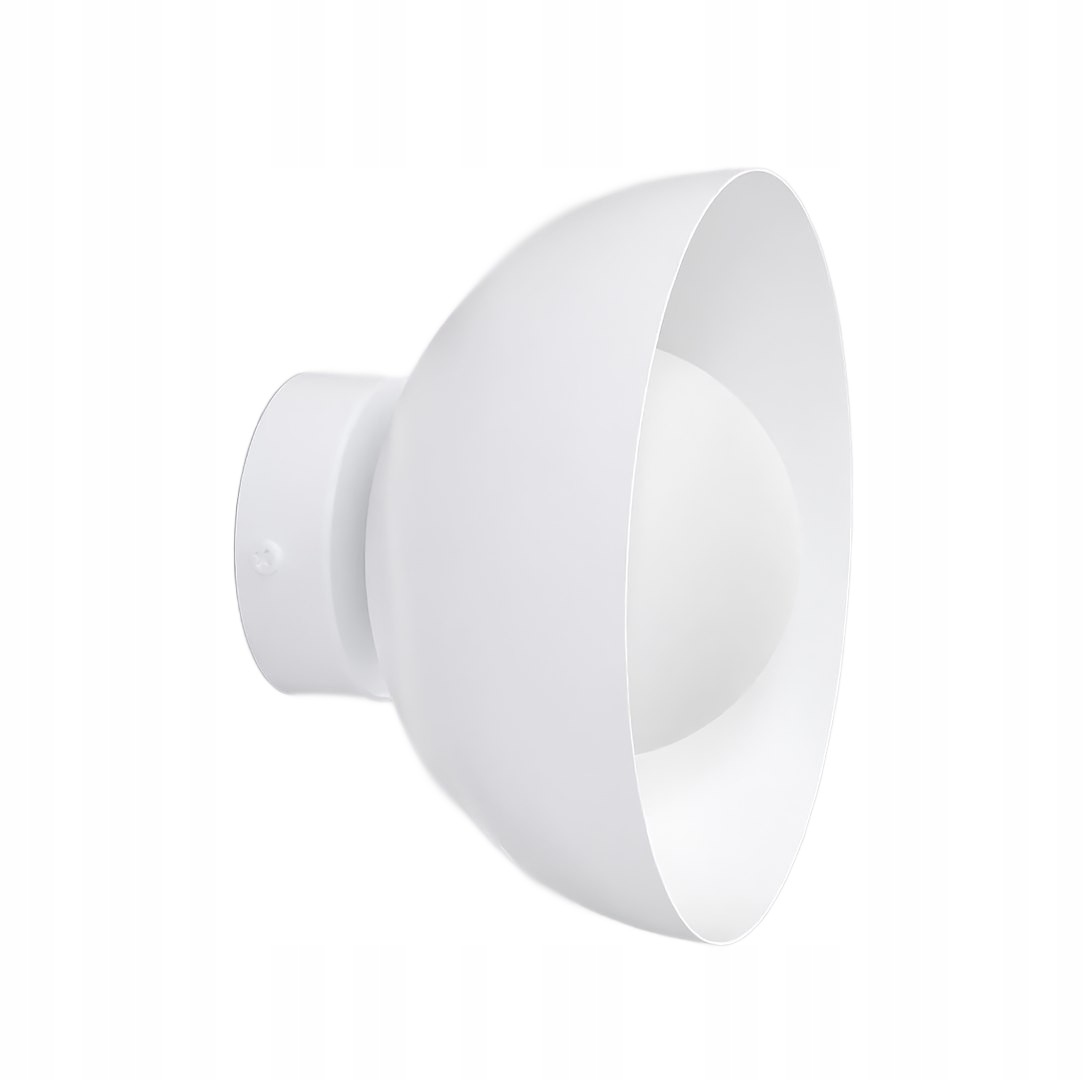 Designové bílé nástěnné svítidlo Emibig Bibi 1xG9 8W, kov a sklo, 18 cm