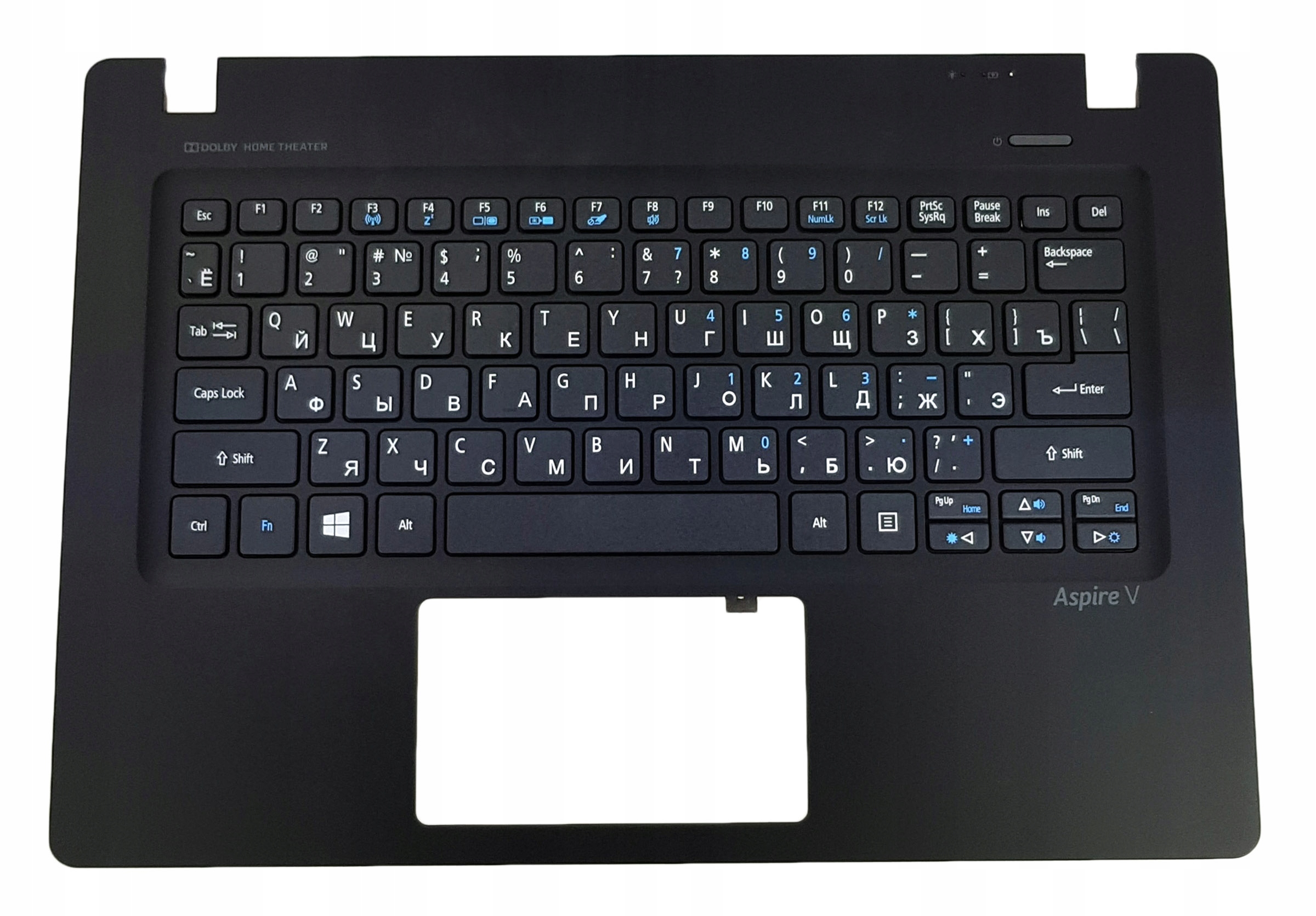 Nový Kryt Klávesnice Acer Aspire V3-331 V3-371 Ruská Černá