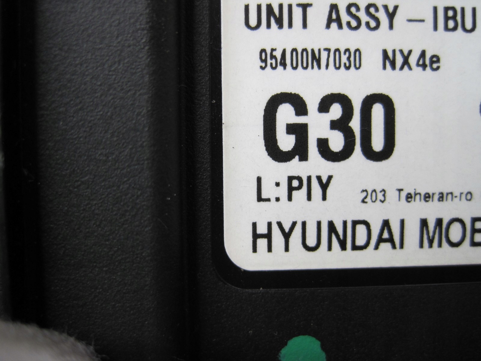 Moduł sterownik Hyundai Tucson IV 95400N7030 Kod producenta 95400N7030 Hyundai